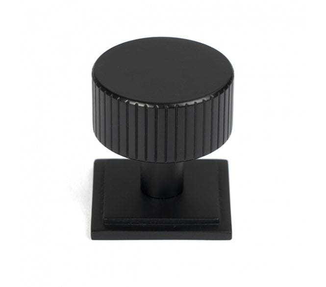 From The Anvil Judd Cabinet Knobs (Square) - Matt Black