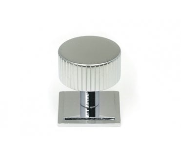 From The Anvil Judd Cabinet Knobs (Square) - Polished Chrome