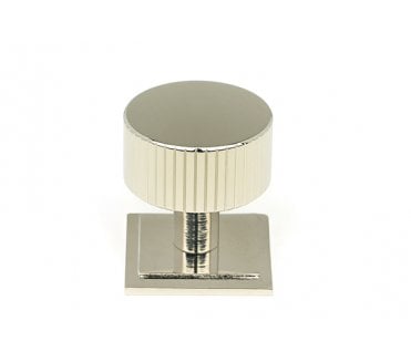 From The Anvil Judd Cabinet Knobs (Square) - Polished Nickel