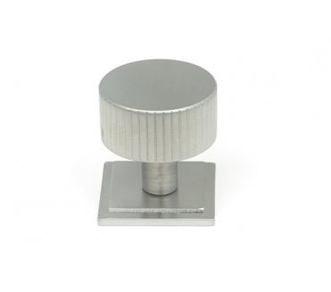 From The Anvil Judd Cabinet Knobs (Square) - Satin Chrome