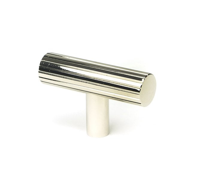 From The Anvil Judd T-Bar Cabinet Knobs - Polished Nickel