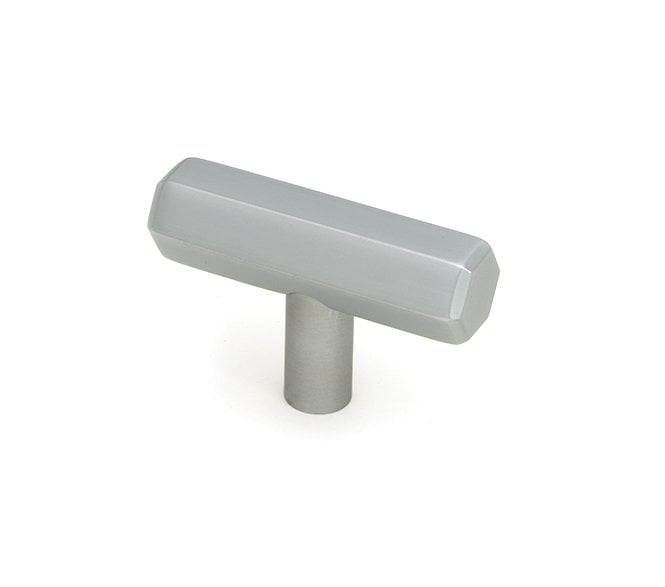 From The Anvil Kahlo T-Bar Cabinet Knobs - Satin Chrome