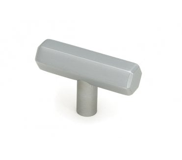 From The Anvil Kahlo T-Bar Cabinet Knobs - Satin Chrome