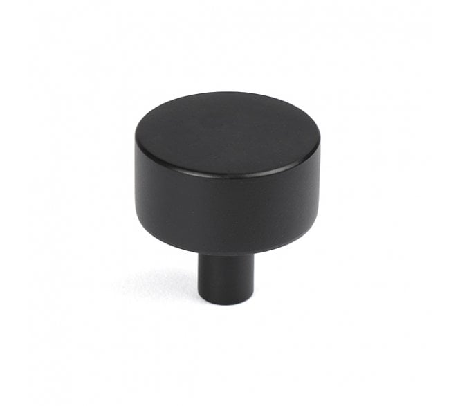 From The Anvil Kelso Cabinet Knobs (No Rose) - Matt Black