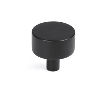 From The Anvil Kelso Cabinet Knobs (No Rose) - Matt Black