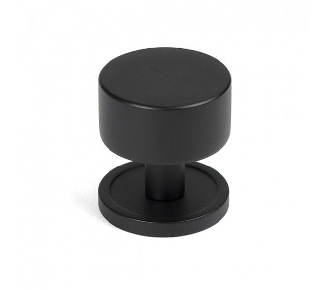 From The Anvil Kelso Cabinet Knobs (Plain) - Matt Black