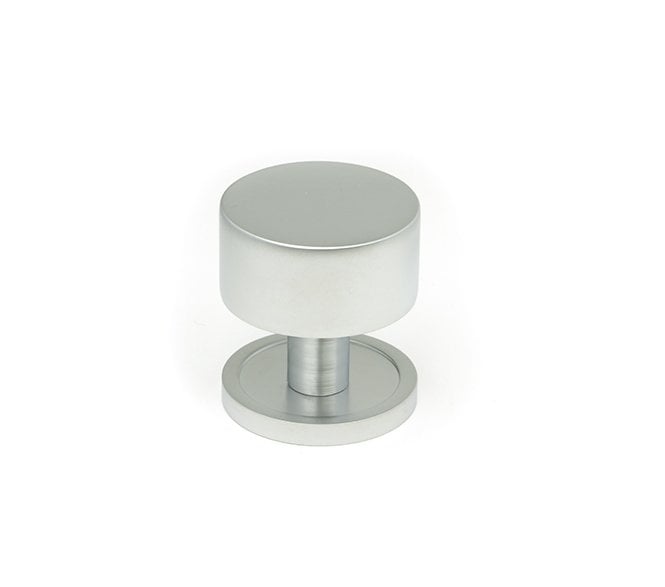 From The Anvil Kelso Cabinet Knobs (Plain) - Satin Chrome