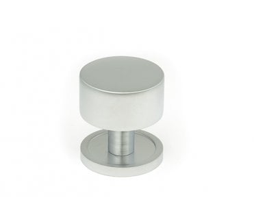 From The Anvil Kelso Cabinet Knobs (Plain) - Satin Chrome