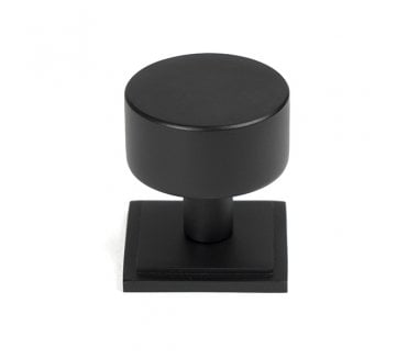 From The Anvil Kelso Cabinet Knobs (Square) - Matt Black