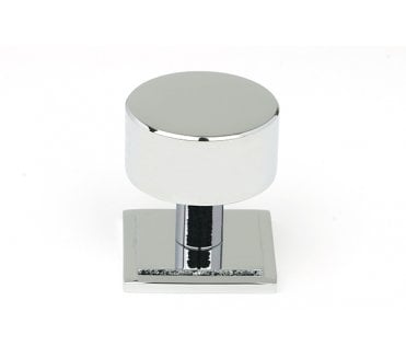 From The Anvil Kelso Cabinet Knobs (Square) - Polished Chrome