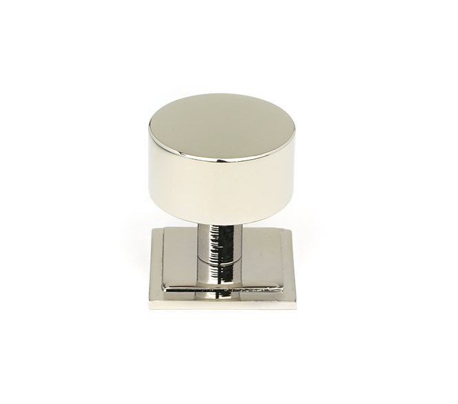 From The Anvil Kelso Cabinet Knobs (Square) - Polished Nickel