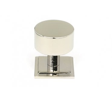 From The Anvil Kelso Cabinet Knobs (Square) - Polished Nickel