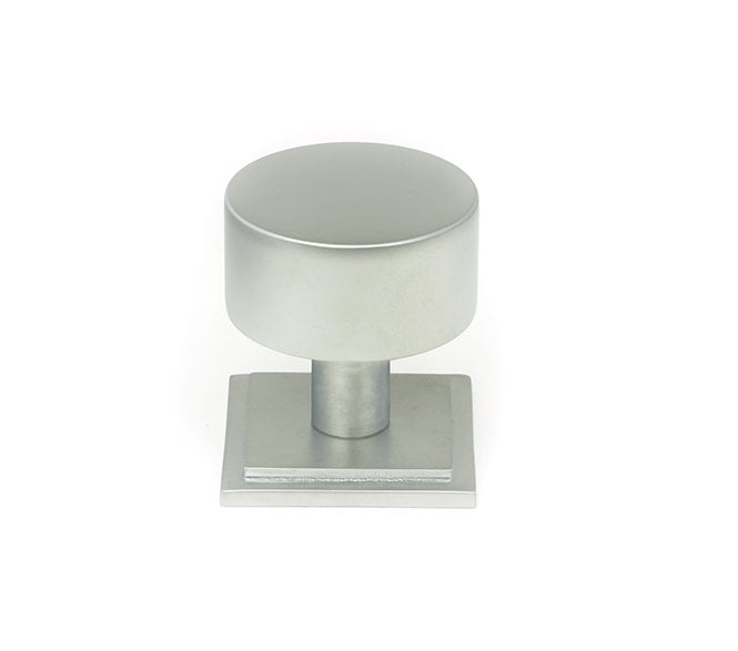 From The Anvil Kelso Cabinet Knobs (Square) - Satin Chrome