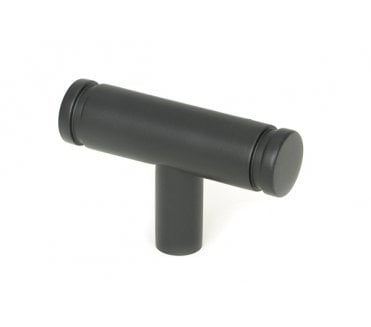 From The Anvil Kelso T-Bar Cabinet Knobs - Matt Black