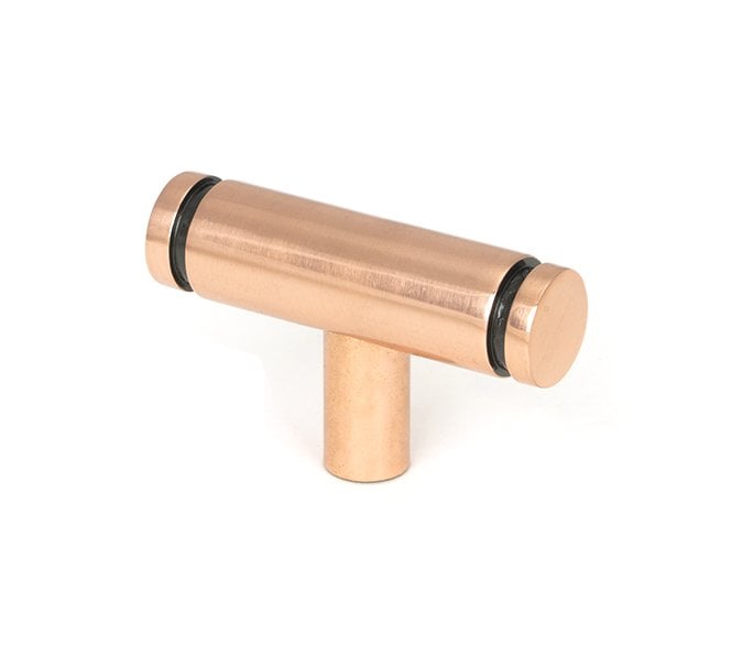 From The Anvil Kelso T-Bar Cabinet Knobs - Polished Bronze