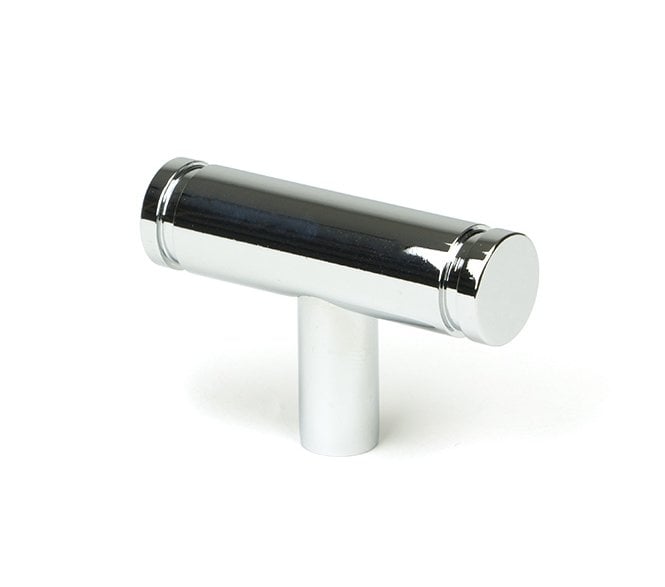 From The Anvil Kelso T-Bar Cabinet Knobs - Polished Chrome
