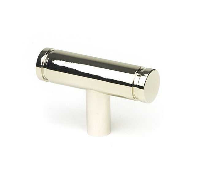From The Anvil Kelso T-Bar Cabinet Knobs - Polished Nickel