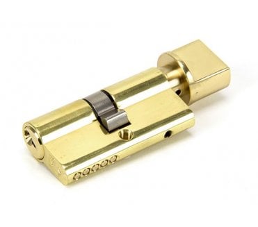 From The Anvil Lacquered Brass 30/30 Euro Cylinder/Thumbturn