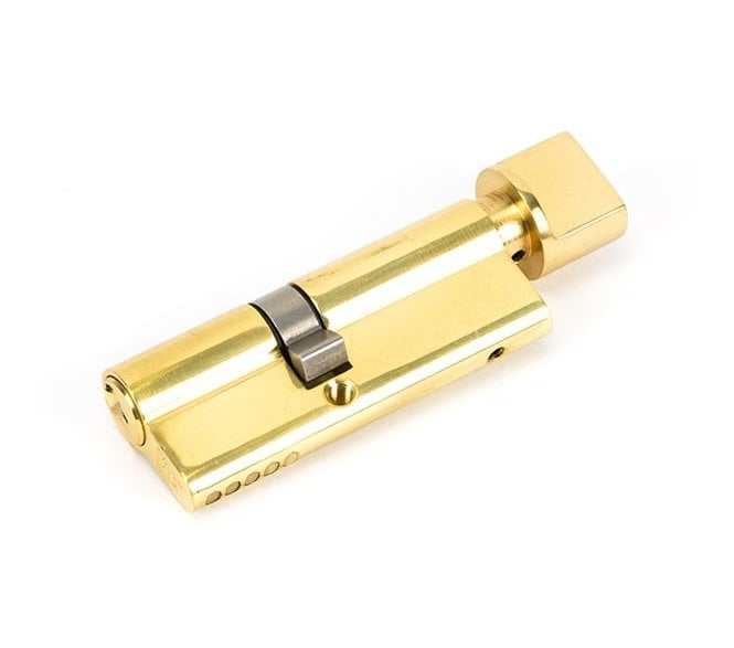 From The Anvil Lacquered Brass 35/45T 5pin Euro Cylinder/Thumbturn