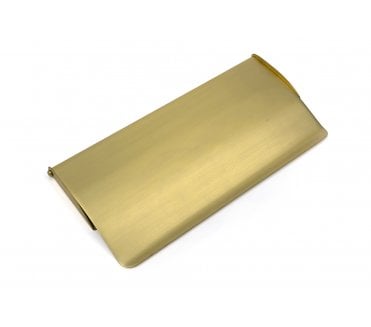 From The Anvil Letter Plate Covers - Satin Brass