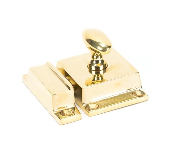 From The Anvil Luxury Cabinet Latch - Polished Brass
