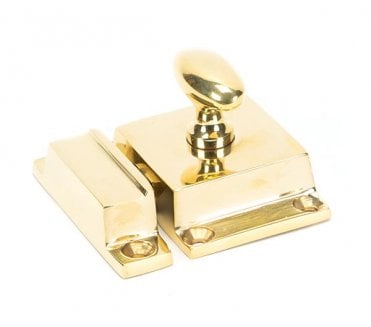 From The Anvil Luxury Cabinet Latch - Polished Brass