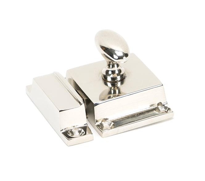 From The Anvil Luxury Cabinet Latch - Polished Nickel