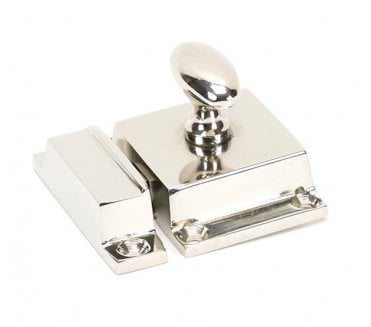 From The Anvil Luxury Cabinet Latch - Polished Nickel