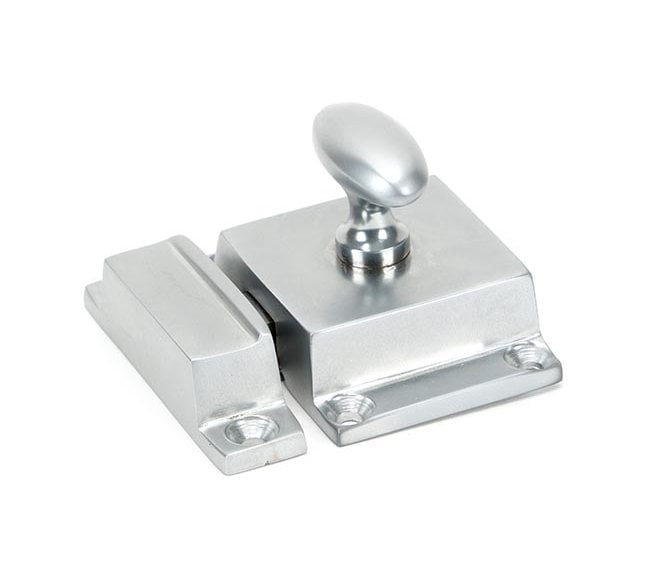 From The Anvil Luxury Cabinet Latch - Satin Chrome