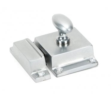 From The Anvil Luxury Cabinet Latch - Satin Chrome