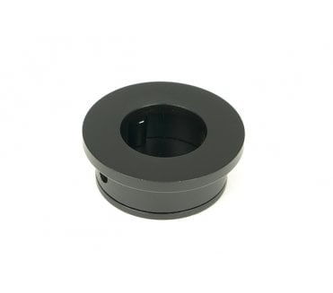 From The Anvil Matt Black 34mm Round Finger Edge Pull