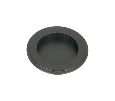 From The Anvil Matt Black 75mm Art Deco Round Pull
