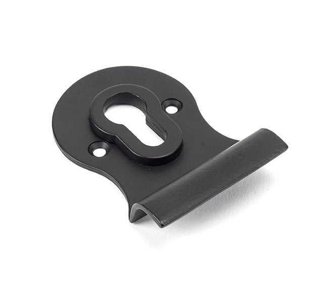 From The Anvil Matt Black Euro Door Pull