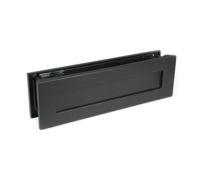 From The Anvil Matt Black Traditional Letterbox