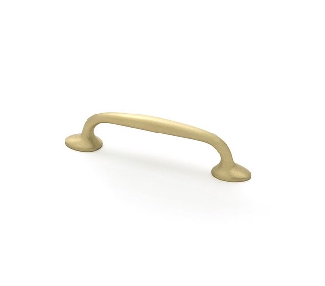 From The Anvil Moore Cabinet Pull Handles - Satin Brass