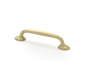 From The Anvil Moore Cabinet Pull Handles - Satin Brass