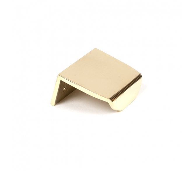 From The Anvil Moore Edge Pull - Polished Brass