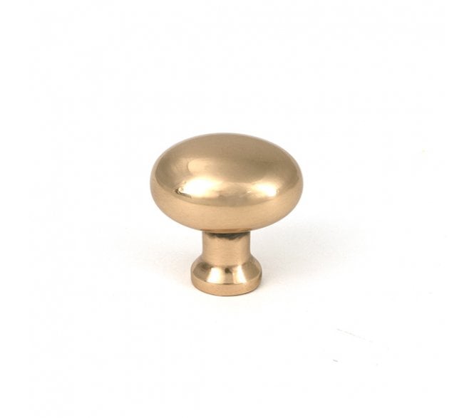 From The Anvil Moore Oval Cabinet Knobs - Polished Bronze