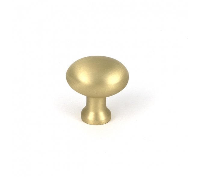 From The Anvil Moore Oval Cabinet Knobs - Satin Brass