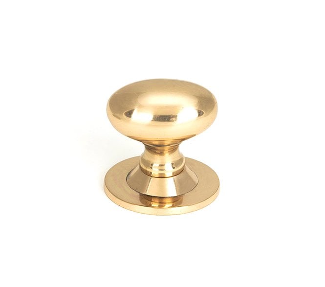 From The Anvil Oval Cabinet Knobs - Polished Bronze