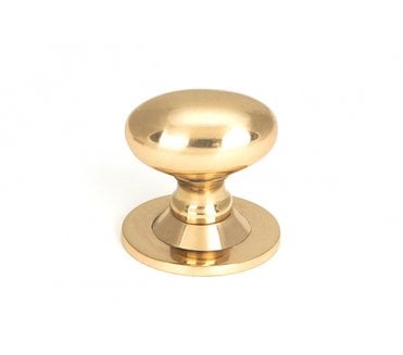 From The Anvil Oval Cabinet Knobs - Polished Bronze