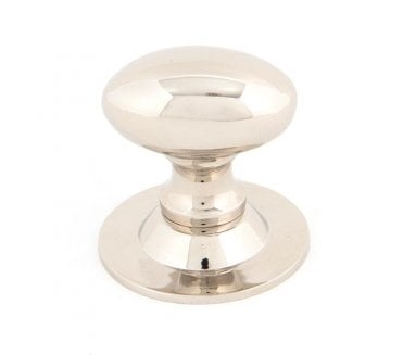 From The Anvil Oval Cabinet Knobs- Polished Nickel