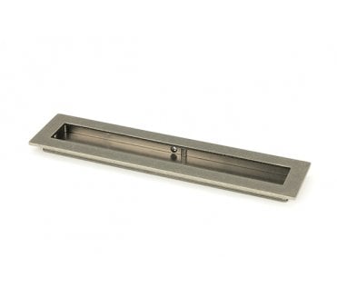 From The Anvil Pewter 250mm Plain Rectangular Pull