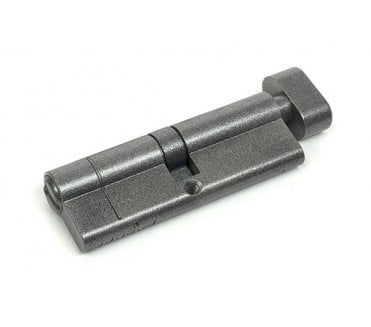 From The Anvil Pewter 45/45 5pin Euro Cylinder/Thumbturn