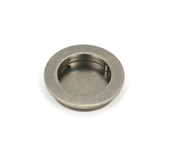 From The Anvil Pewter 60mm Plain Round Pull