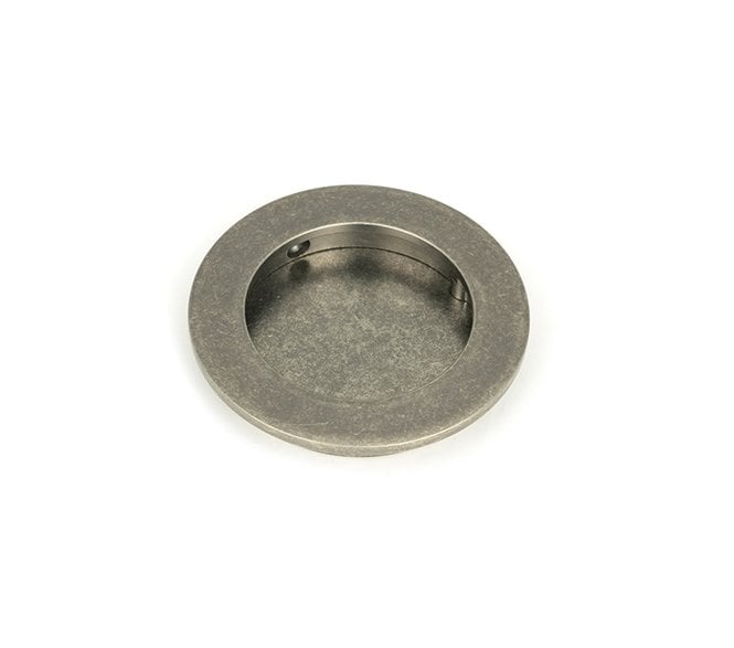 From The Anvil Pewter 75mm Plain Round Pull