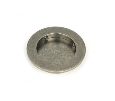 From The Anvil Pewter 75mm Plain Round Pull