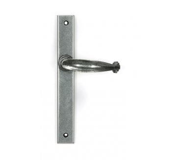 From The Anvil Pewter Cottage Slimline Lever Espag. Latch Set