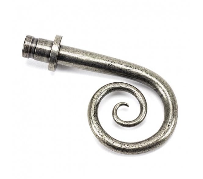 From The Anvil Pewter Monkeytail Curtain Finial (pair)