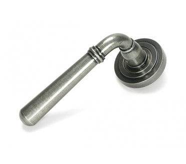 From The Anvil Pewter Newbury Lever on Rose Set (Art Deco)